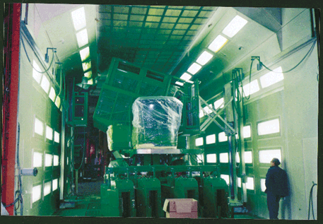 Green booth